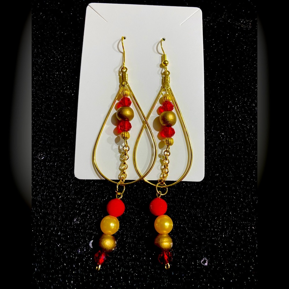 Beautiful handmade earrings